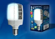 Лампа светодиодная LED-M105-70W/NW/E40/FR ALV02WH Venturo 70Вт матовая 4000К нейтр. бел. E40 (упак. картон) Uniel UL-00001813