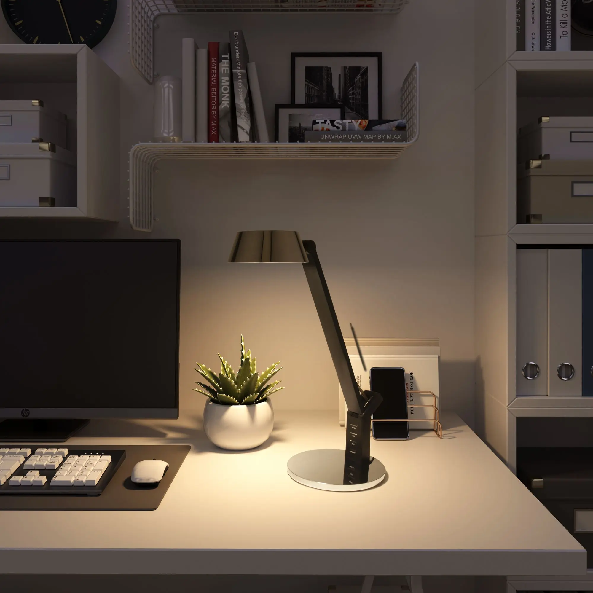 Лампа на компьютерный стол