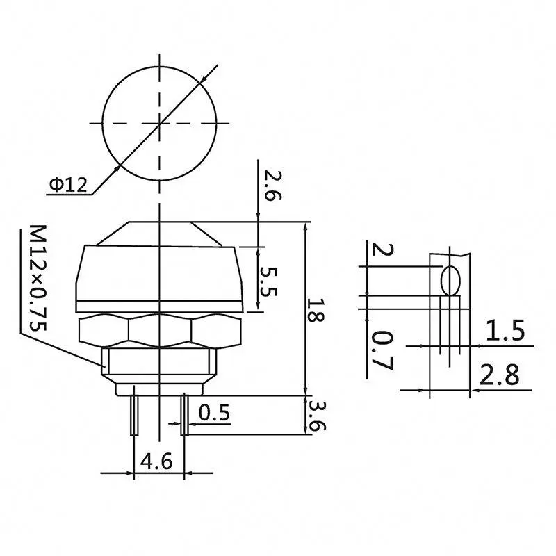 IEK Кнопка управления модульная КМУ11 - MBD10-11-K51